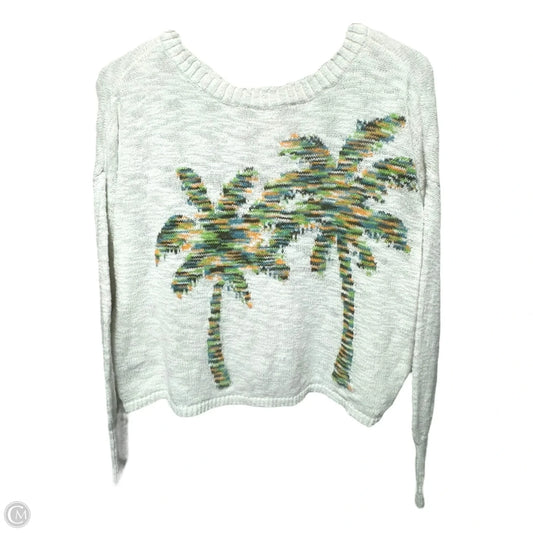 Sweater By Lou And Grey In Tropical Print, Size: Xs
