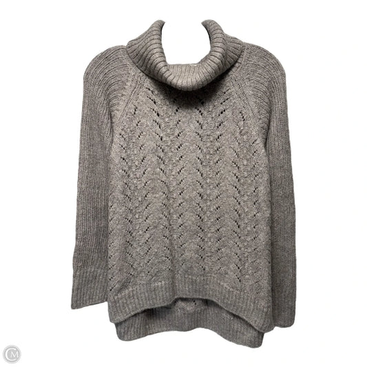 Alpaca Sweater By Garnet Hill In Taupe, Size: L