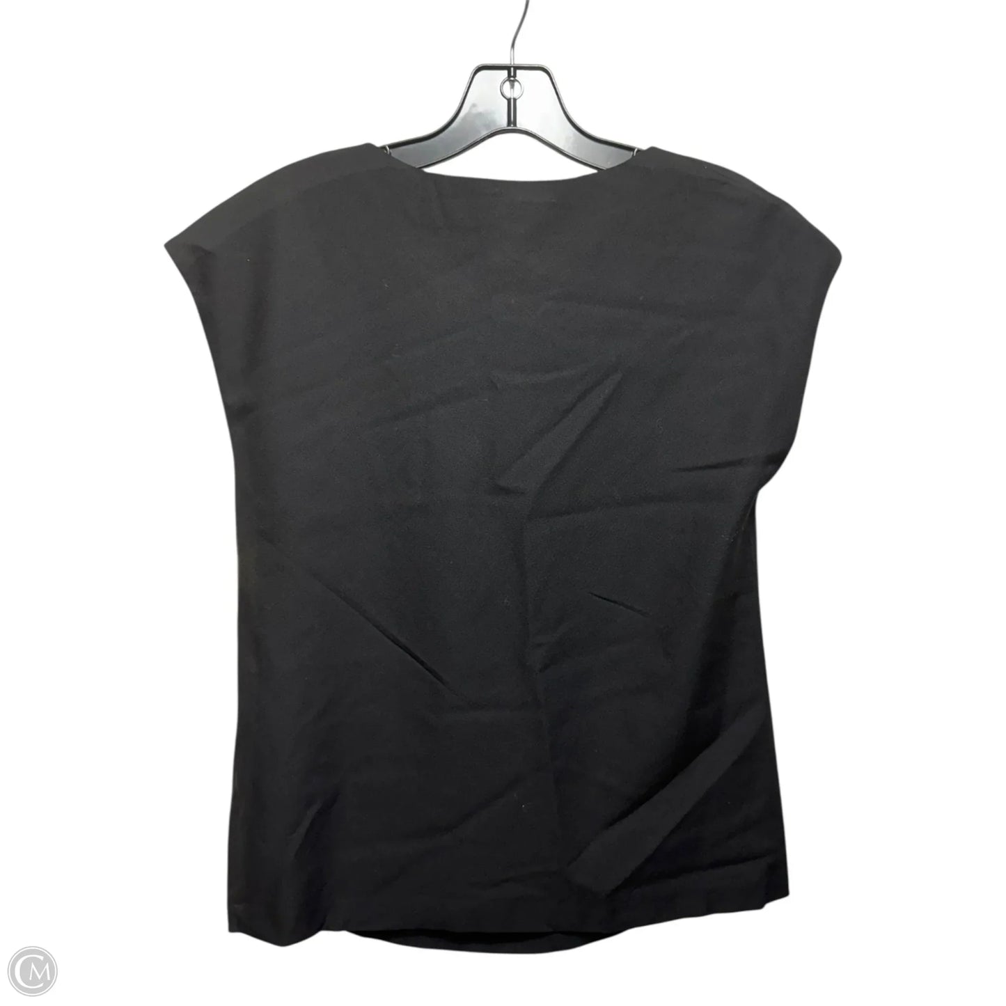 Wool Top Sleeveless By Theory In Black, Size: S