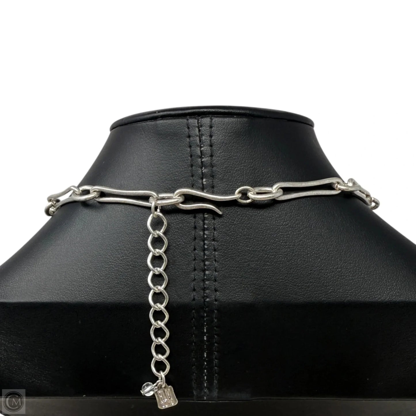 Crystal & Silver Tone Lariat & Y-drop Necklace By Robert Lee Morrison Soho