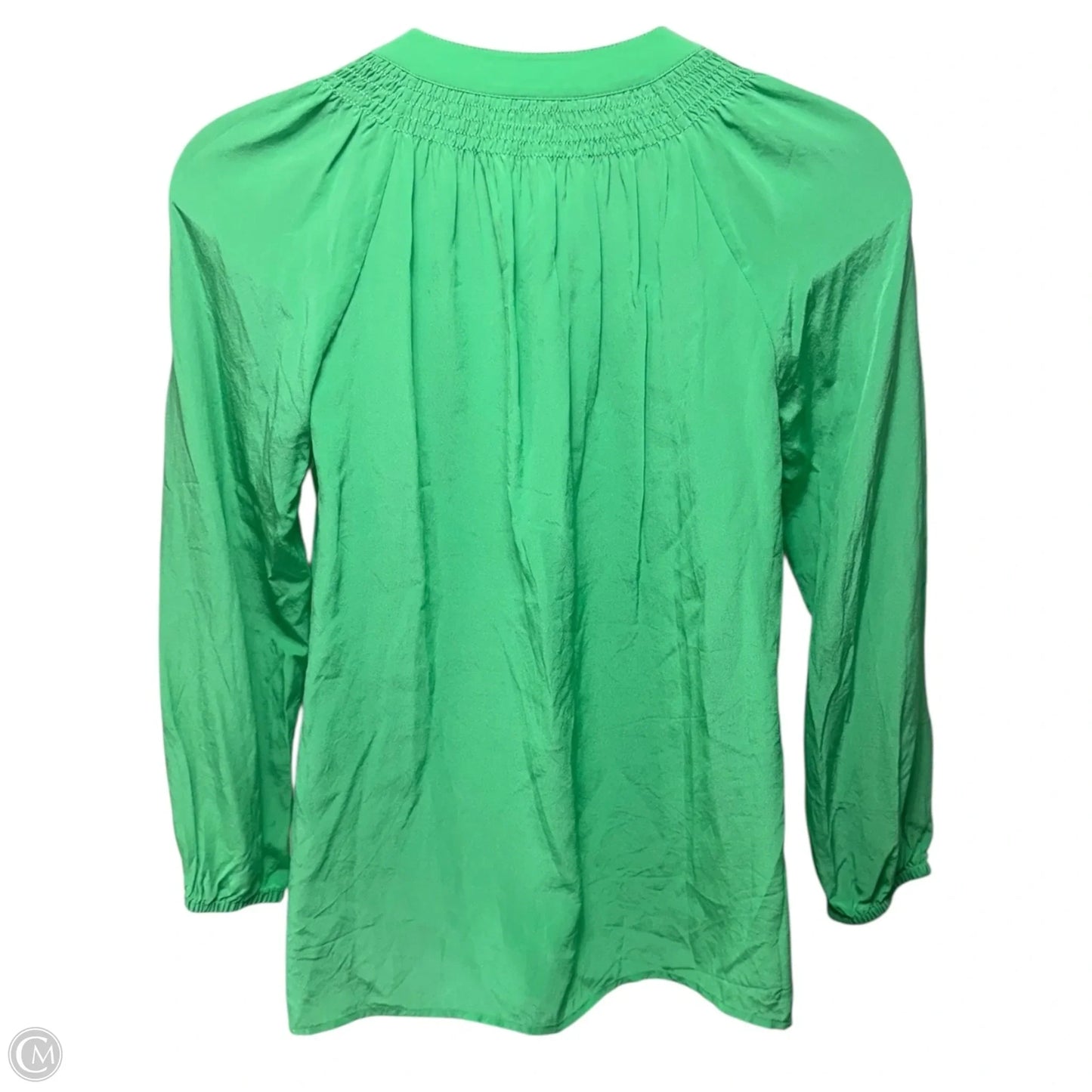 Top Long Sleeve Designer By Lilly Pulitzer In Green, Size: L