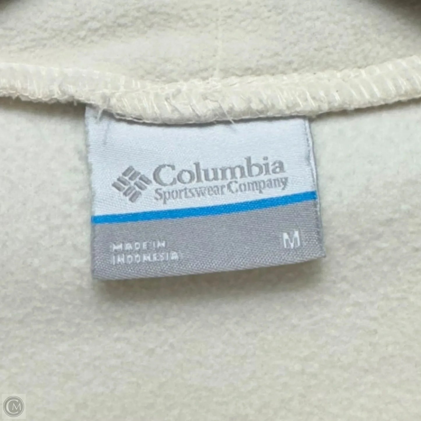 Athletic Fleece By Columbia In Cream, Size: M