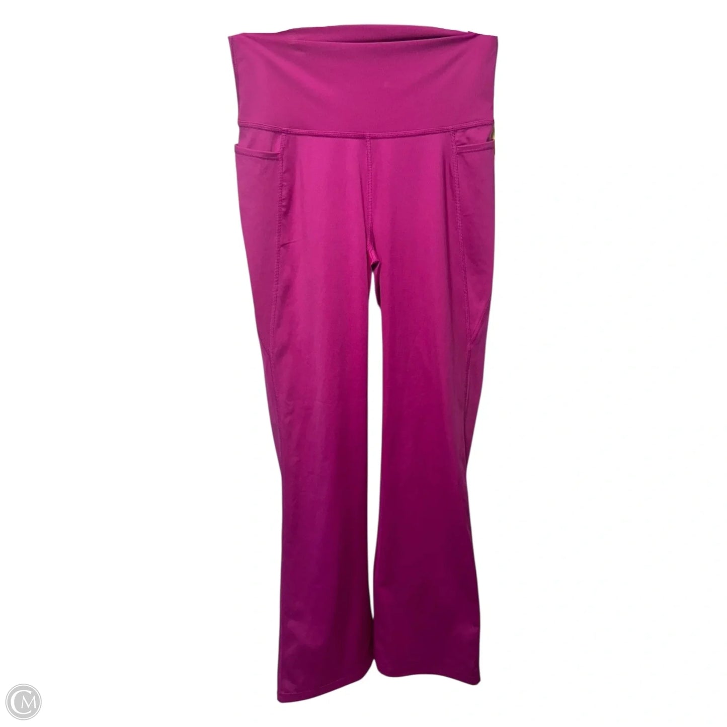 Flared Athletic Leggings Designer By Luxletic Lilly Pulitzer In Pink, Size: L