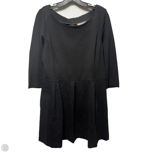 Dress Casual Midi By Banana Republic In Black, Size: 12