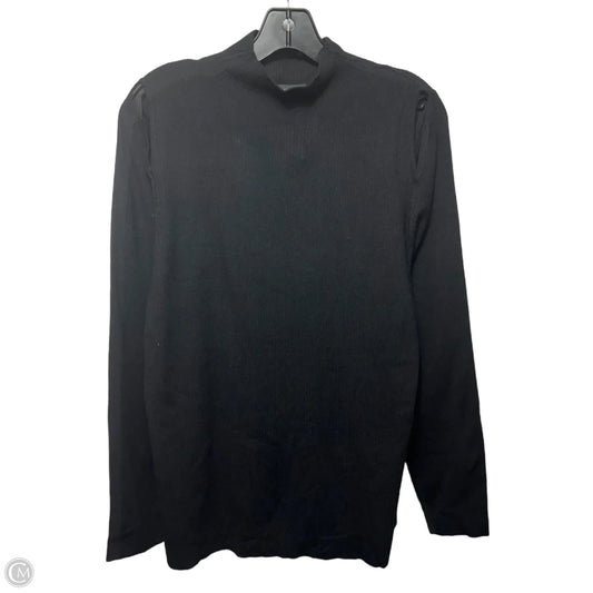 Top Long Sleeve By Lane Bryant In Black, Size: 18
