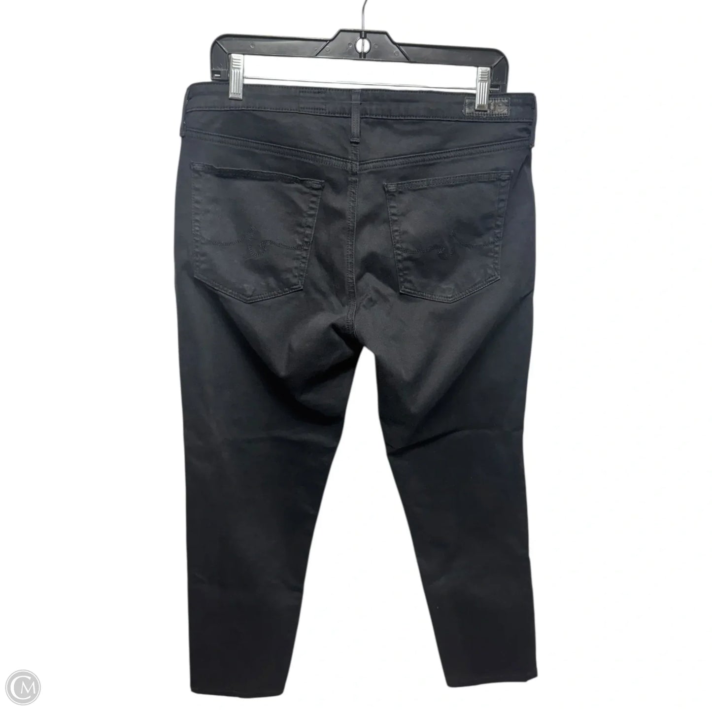 Jeans Skinny By Adriano Goldschmied In Black, Size: 31 petite