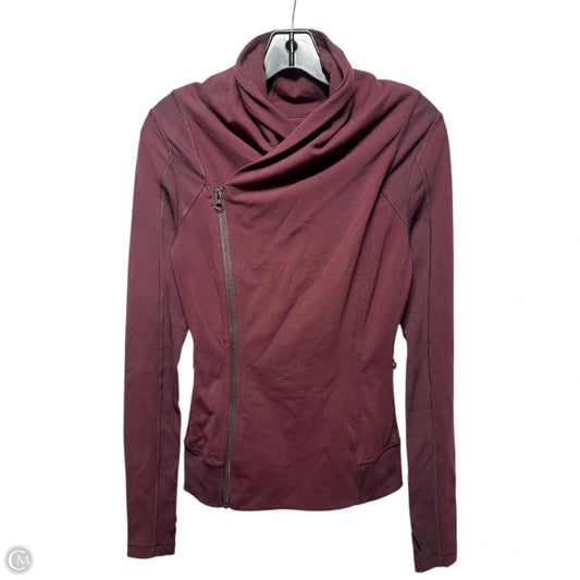 Bhakti Yoga Jacket By Lululemon In Bordeaux Drama, Size: 4