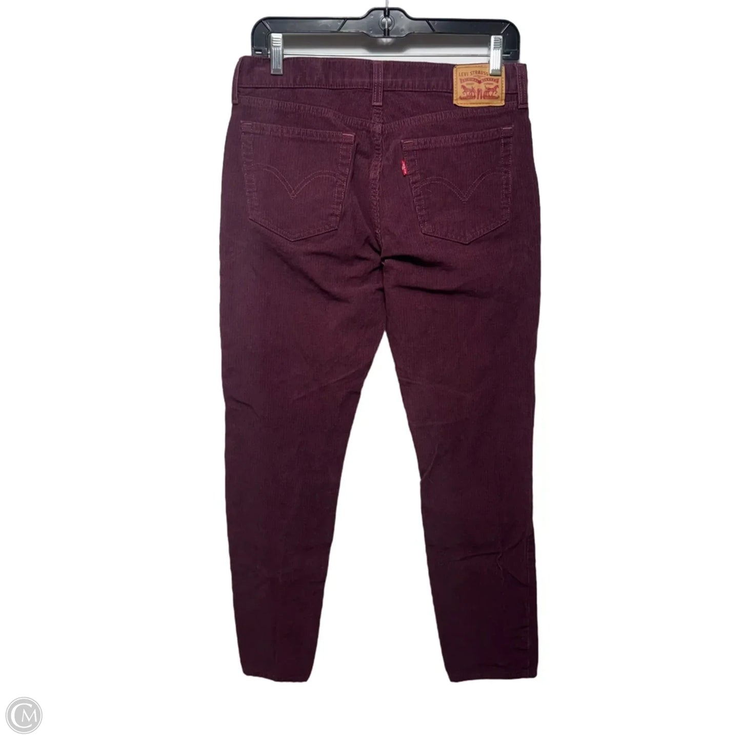 Pants Corduroy By Levis In Maroon, Size: 6/ 28x30