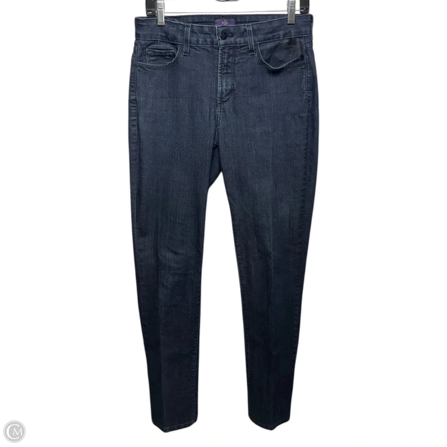 Jeans Straight By Not Your Daughters Jeans In Blue Denim, Size: 8