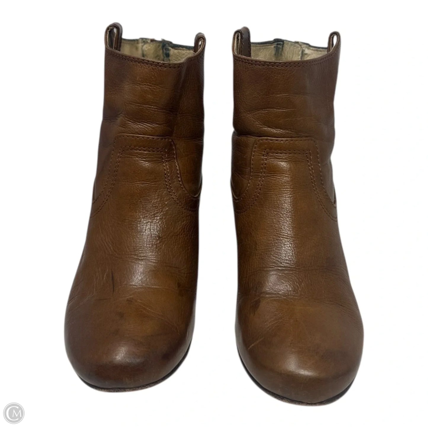 Carson Wedge Boots Ankle By Frye In Brown, Size: 5.5