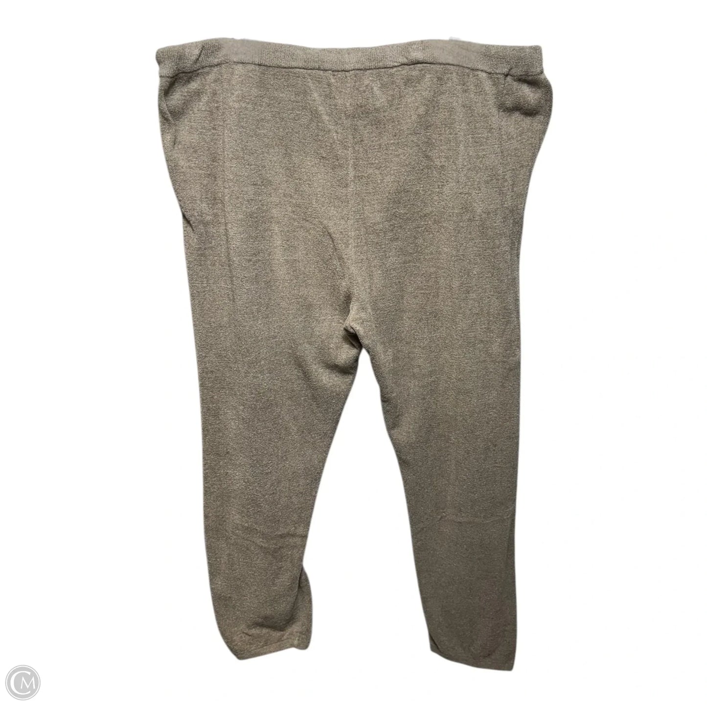 CozyChic Ultra Lite Track Pant By Barefoot Dreams In Taupe, Size: 2x