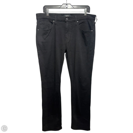 Jeans Straight By Paige In Black, Size: 34