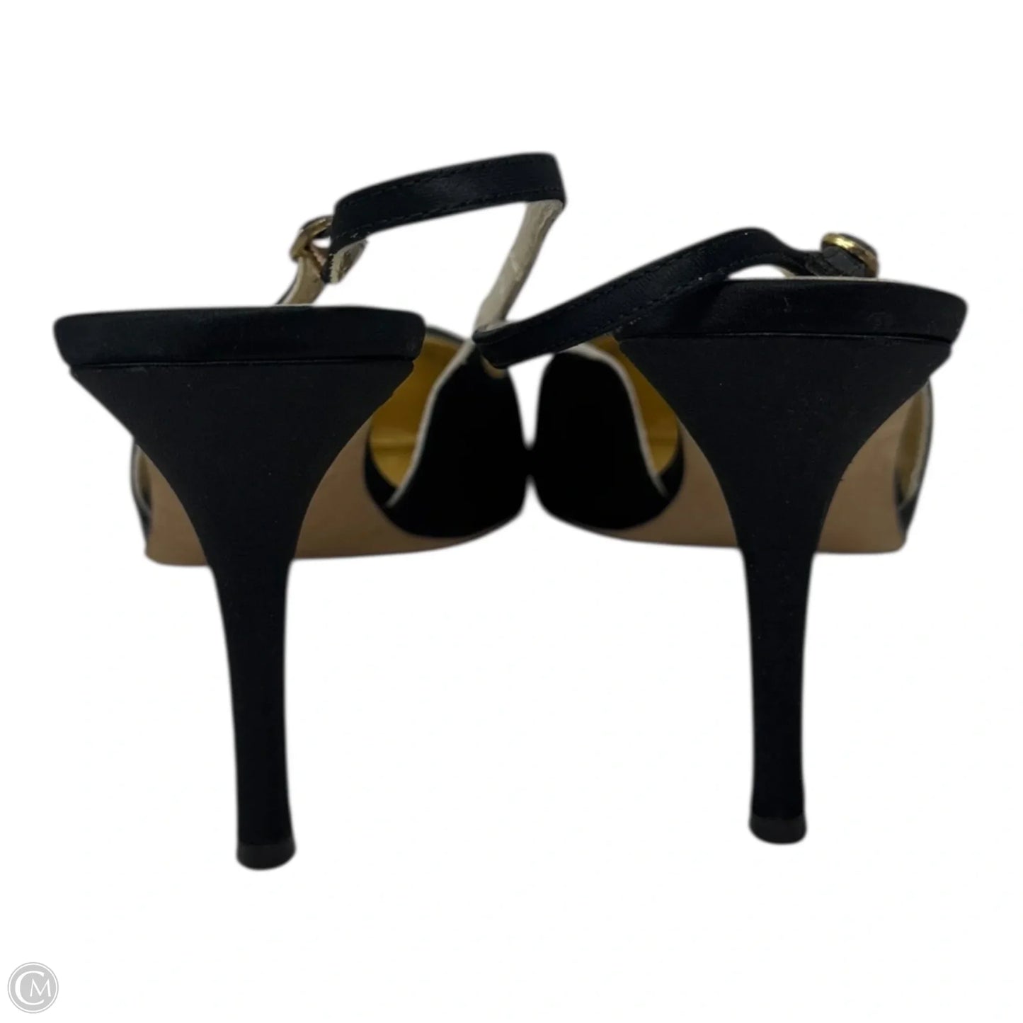 Slingback Shoes Heels Stiletto By Lk Bennett In Black, Size: 9