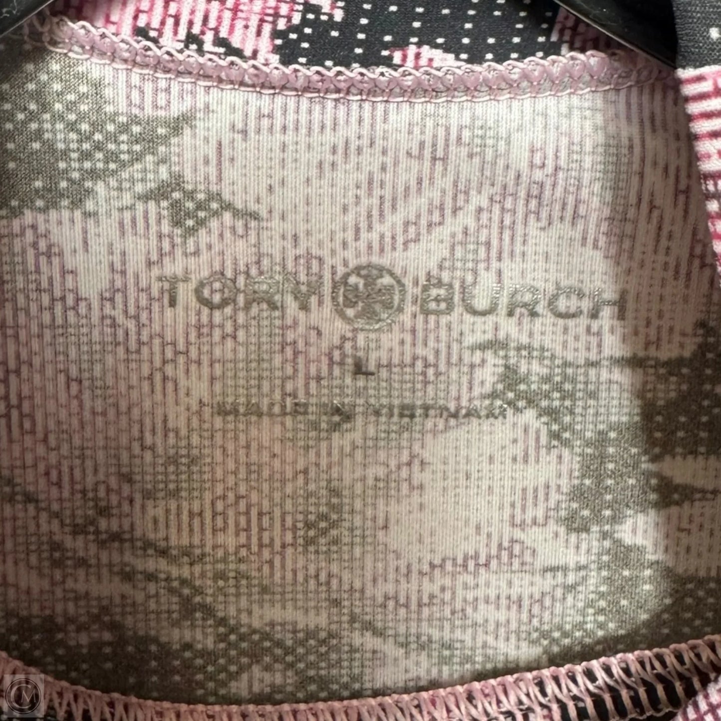 Top Long Sleeve Designer By Tory Burch In Floral Print, Size: L