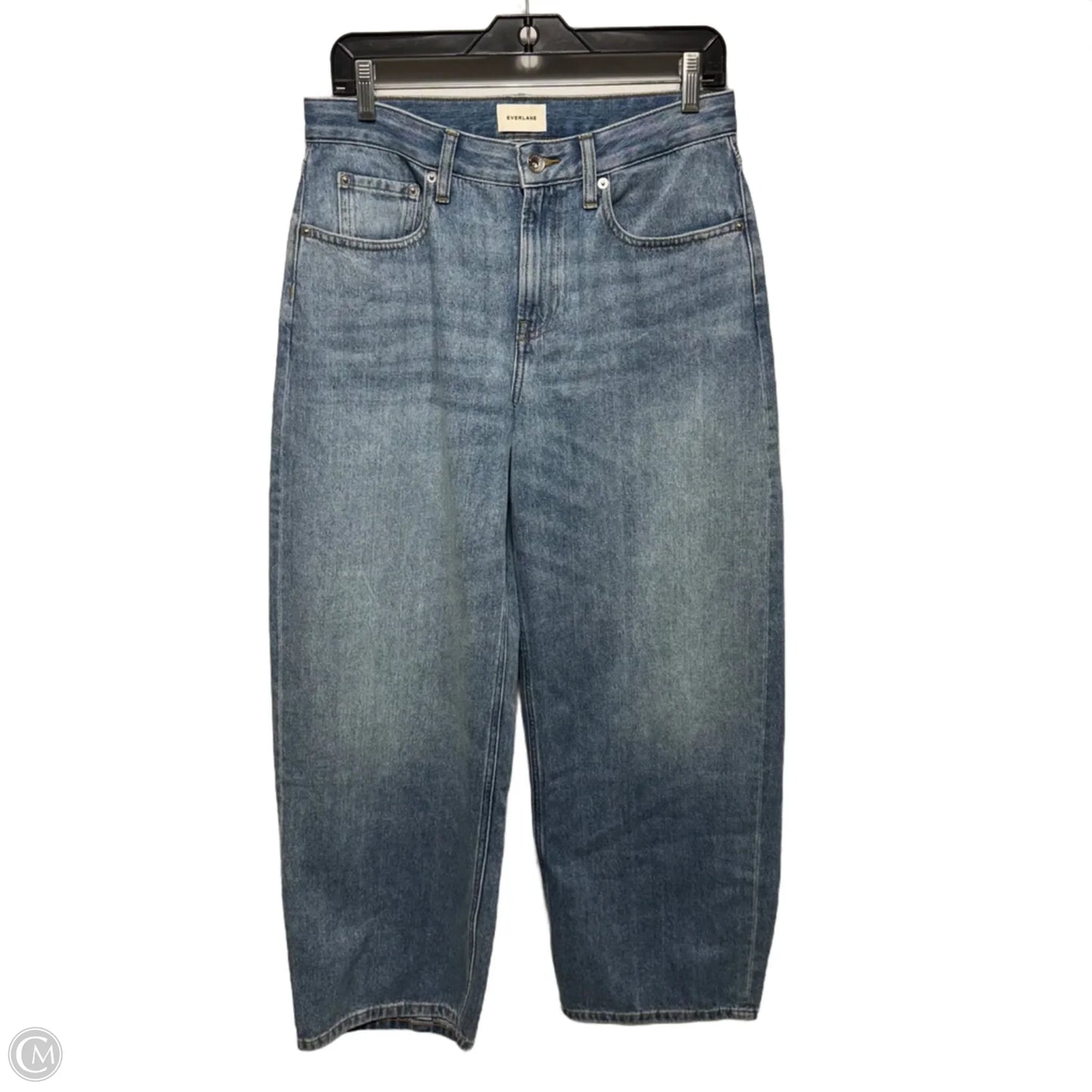 The Way High Curve Jeans By Everlane In Blue Denim, Size: 6