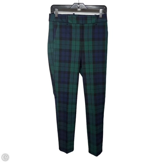 Ruby Full Length Pant By J. Crew In Plaid Pattern, Size: 2