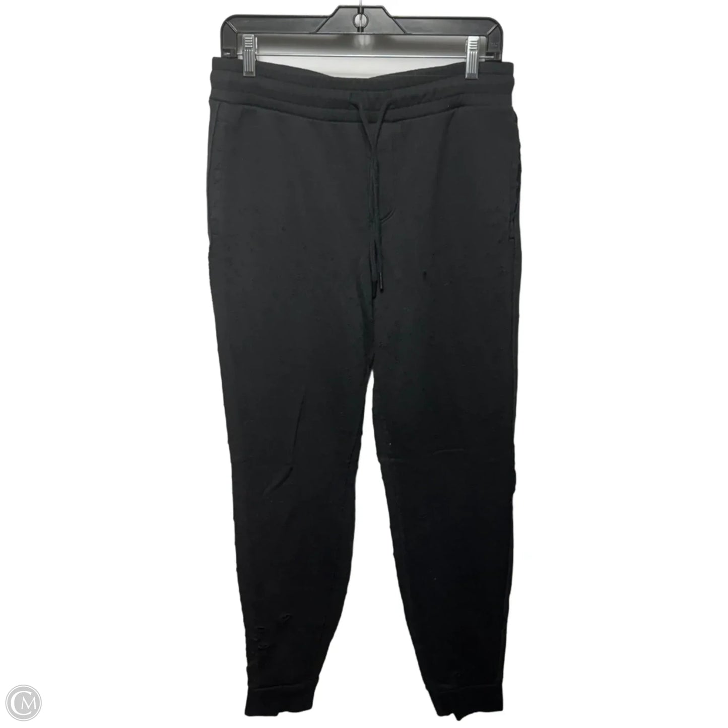 Distressed Pants Joggers By Alo In Black, Size: M