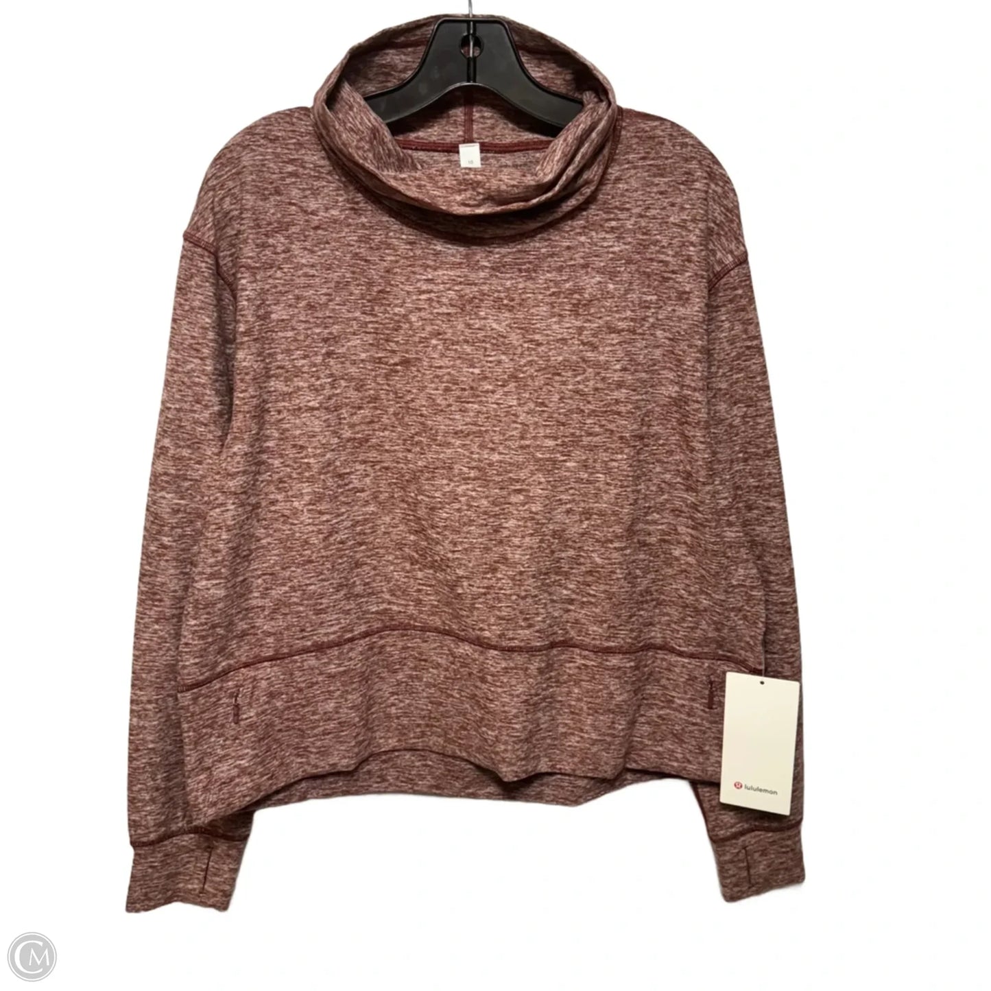 Ready To Rulu Athletic Jacket By Lululemon In Maroon, Size: 10