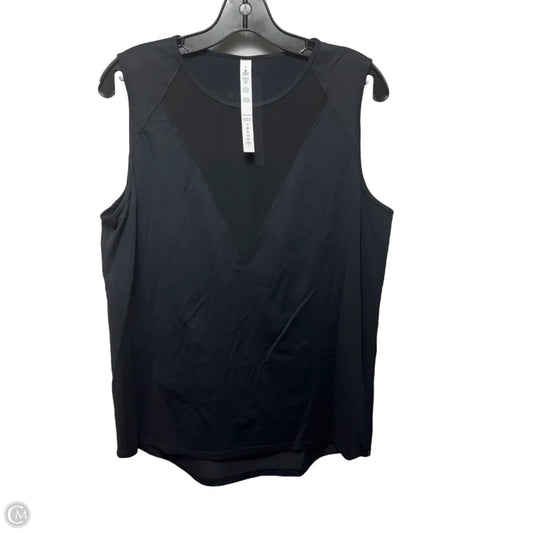 Plank Athletic Tank Top By Lululemon In Black, Size: 8