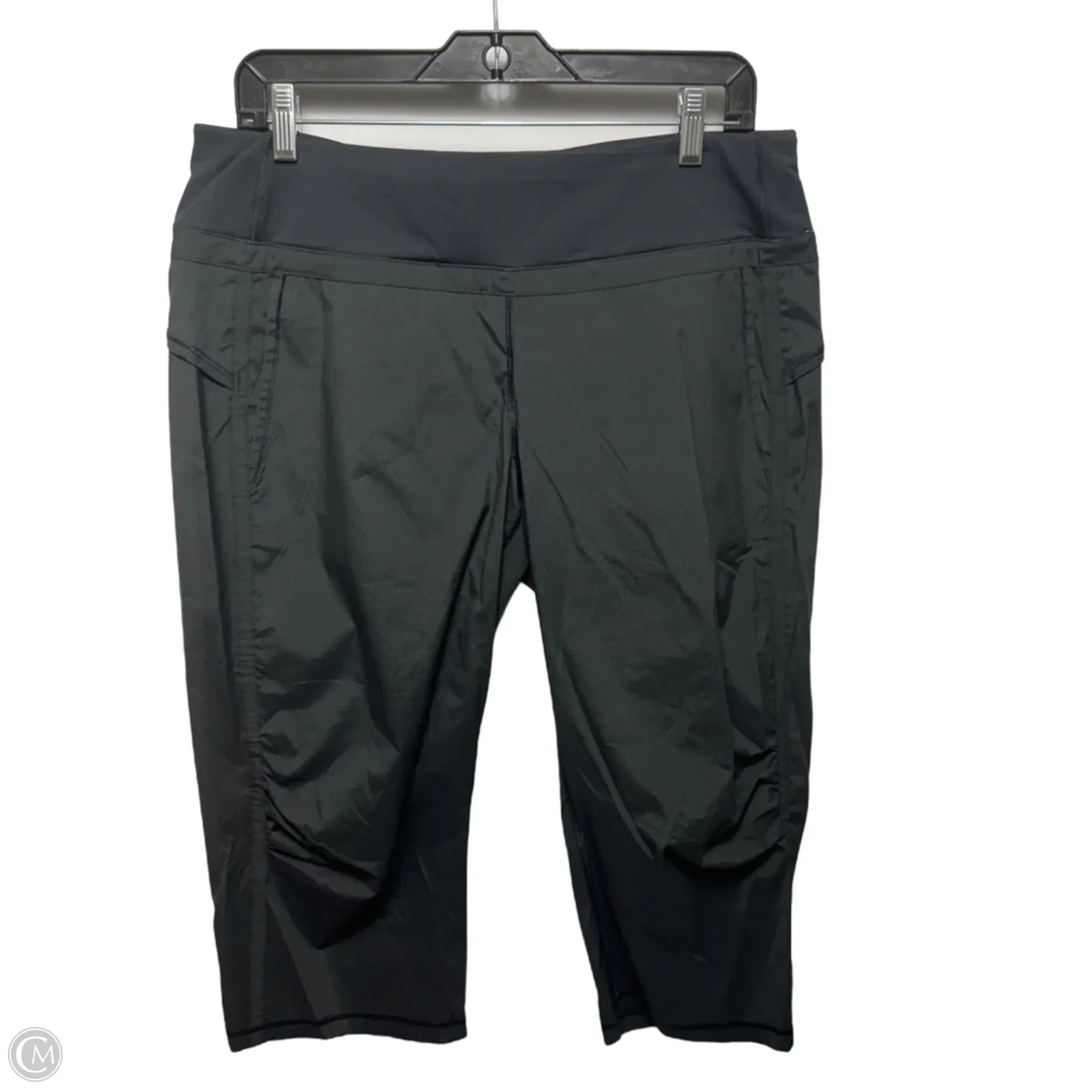 Athletic Capris By Lululemon In Black, Size: 10