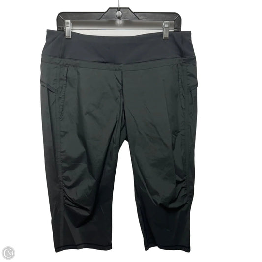Athletic Capris By Lululemon In Black, Size: 10