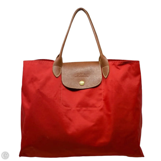 Le Pliage Tote Designer By Longchamp, Size: Large