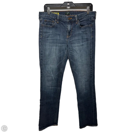 Jeans Skinny By J. Crew In Blue Denim, Size: 10