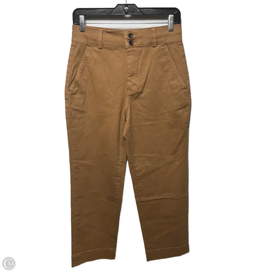 Jeans Wide Leg By Everlane In Brown, Size: 4