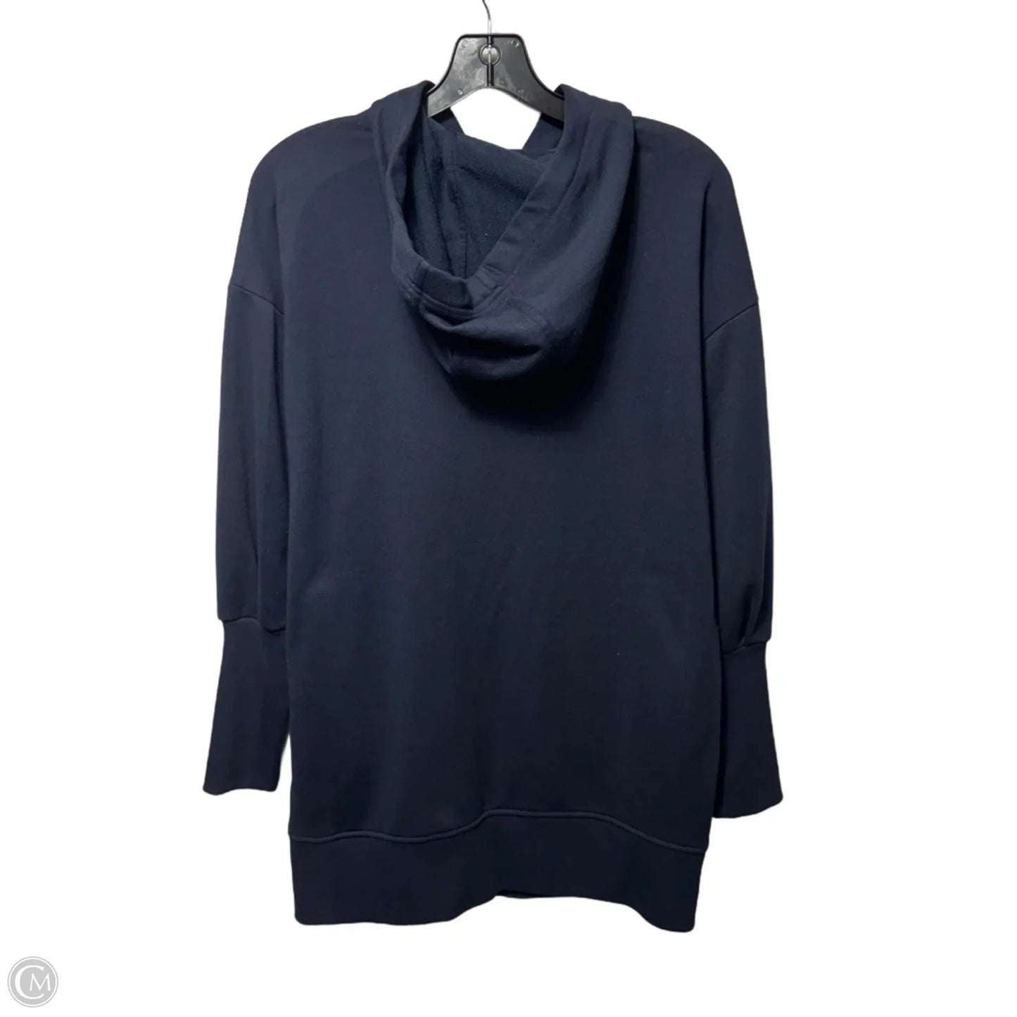 Athletic Top Long Sleeve Hoodie By Athleta In Navy, Size: S