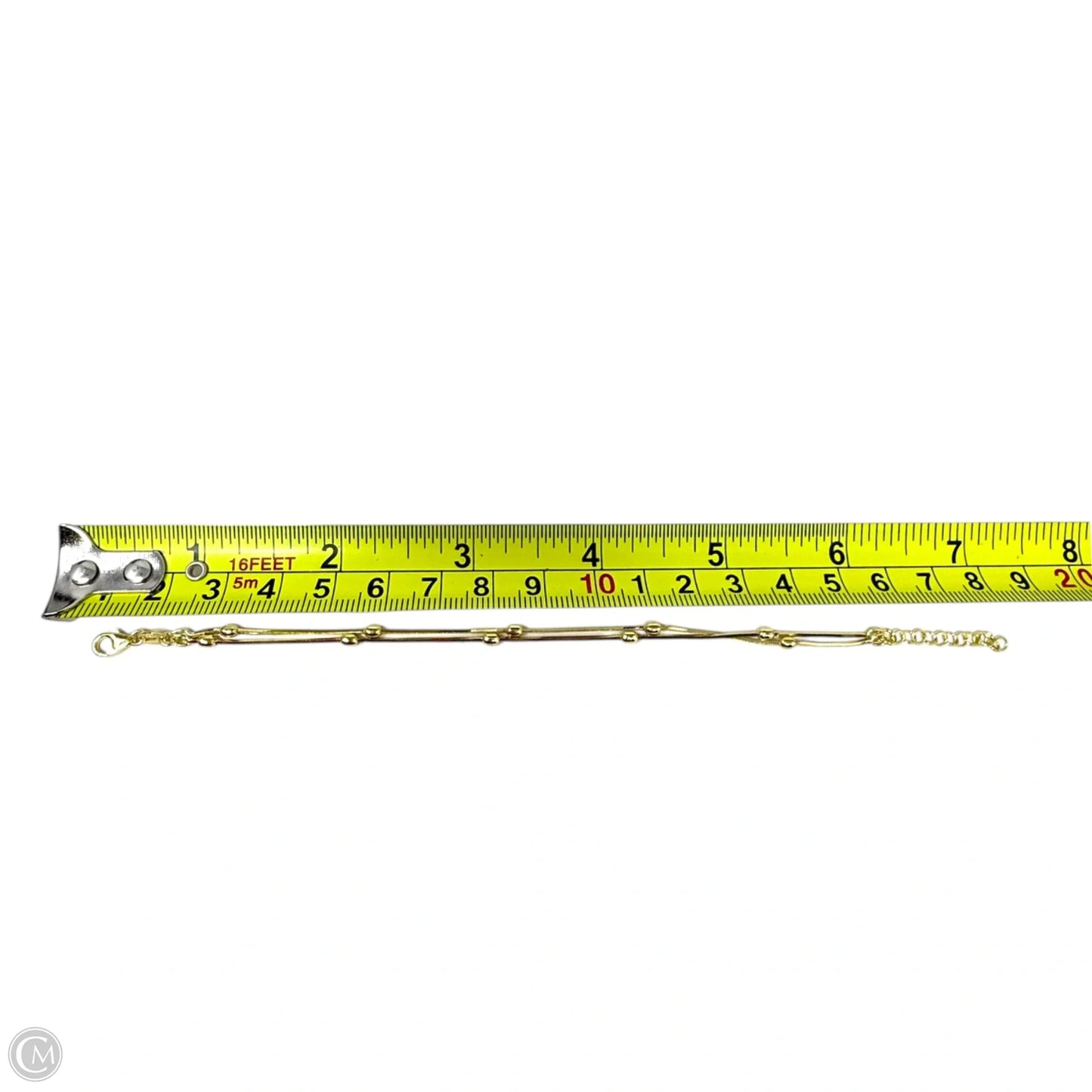 Italian Gold Over Sterling Silver Double Chain Bracelet By Dyadema