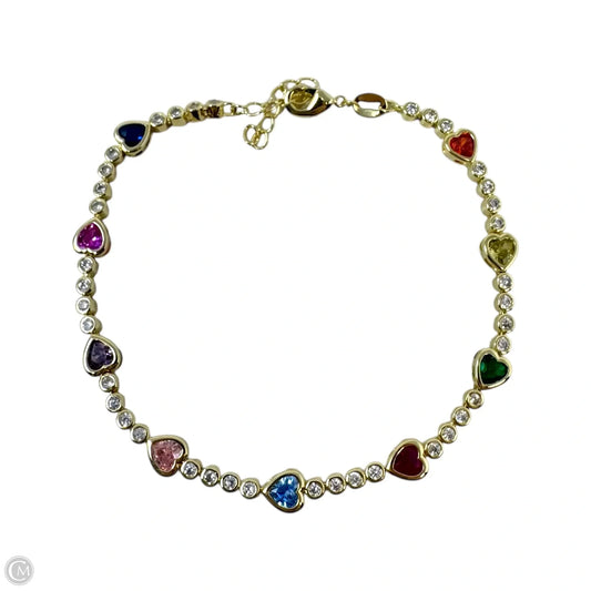 Multicolor Heart Bracelet