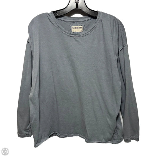 Top Long Sleeve Basic By We The Free In Grey, Size: Xs