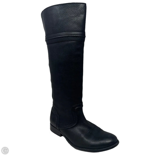 Melissa Riding Boots Designer By Frye In Black, Size: 8.5