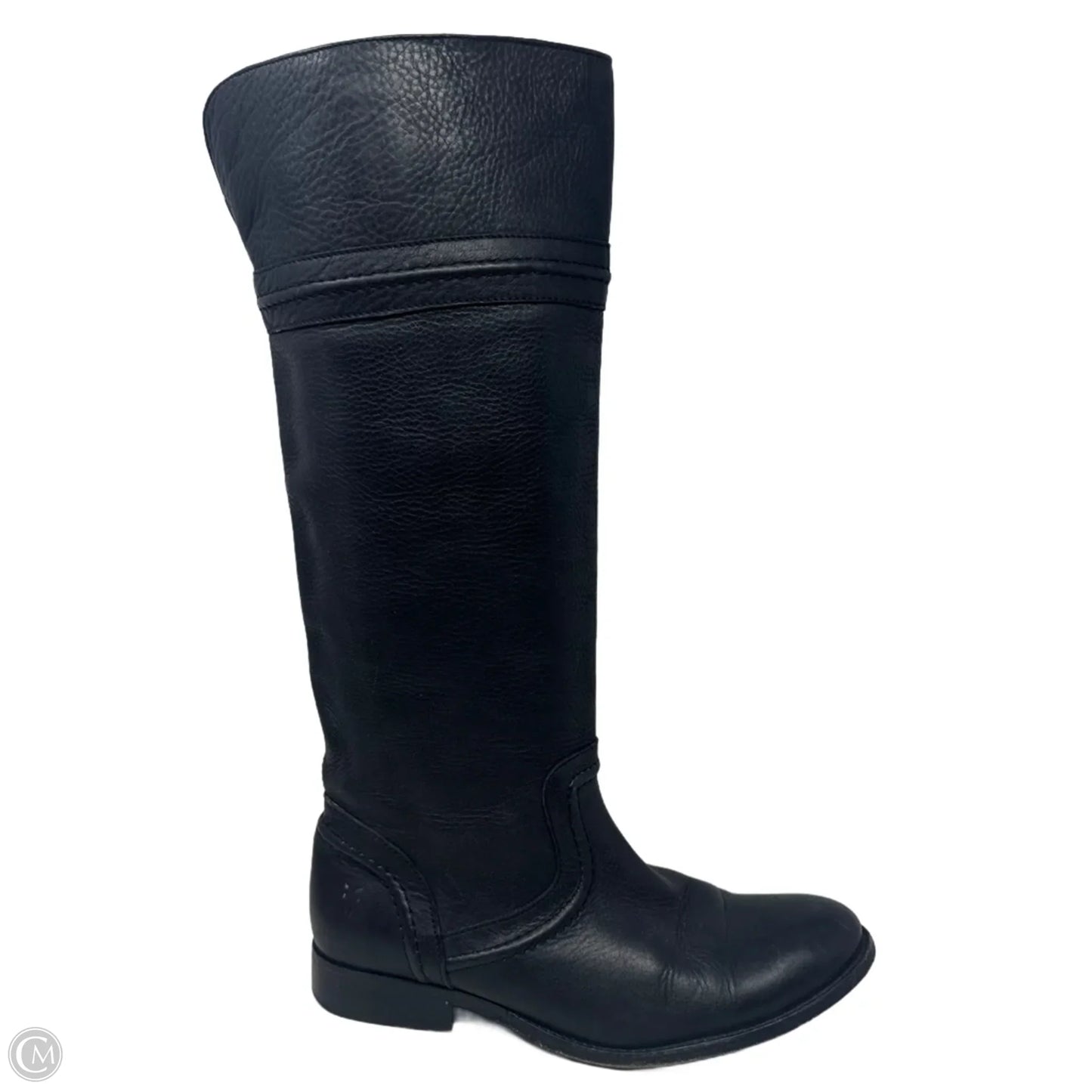 Melissa Riding Boots Designer By Frye In Black, Size: 8.5