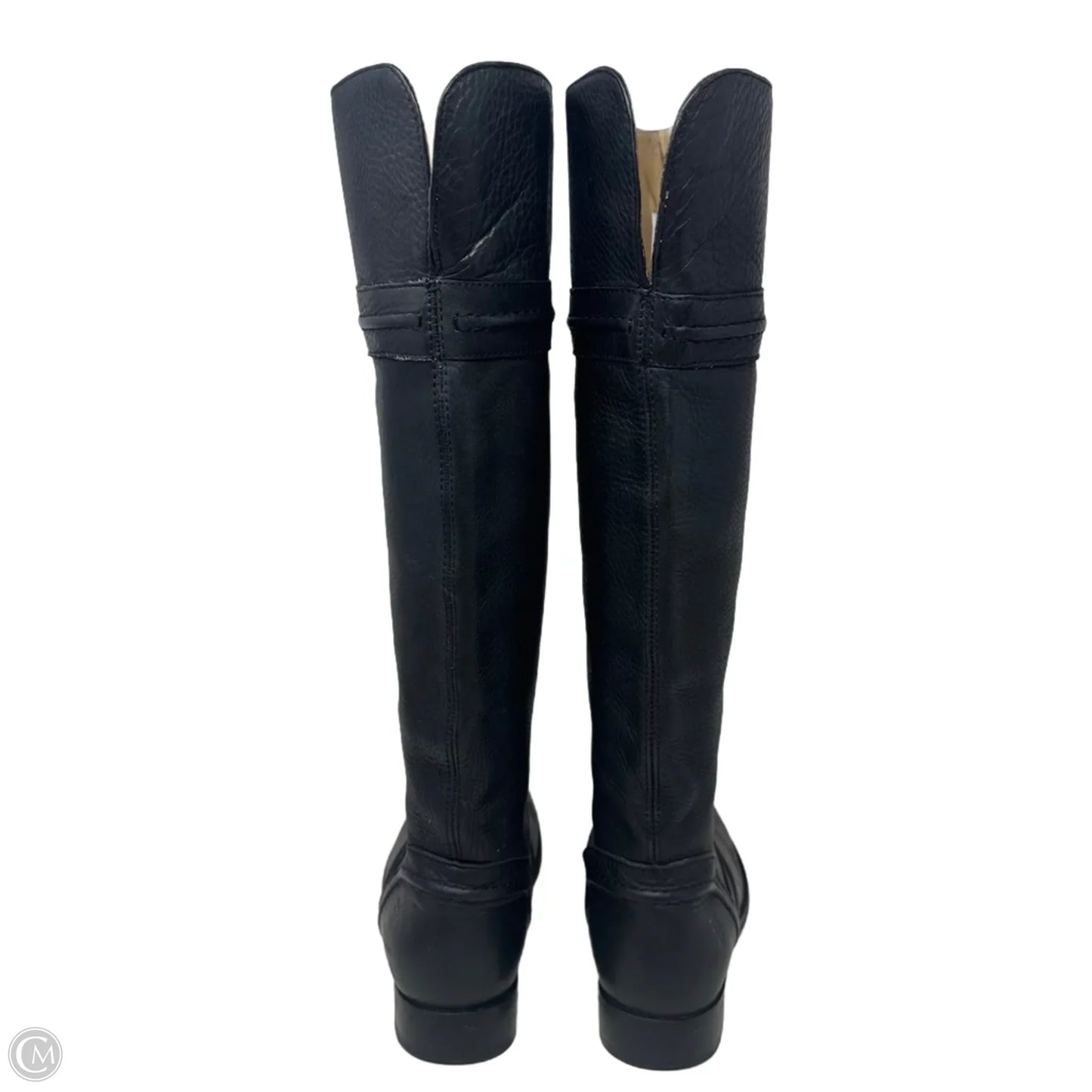 Melissa Riding Boots Designer By Frye In Black, Size: 8.5