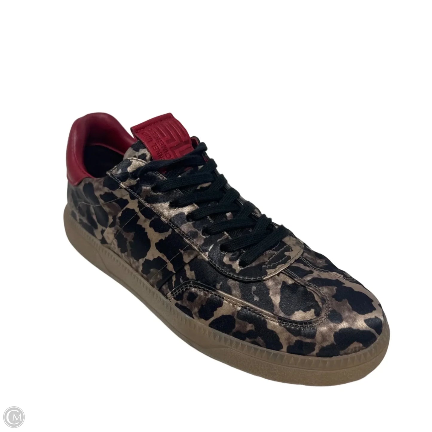Leo Silk Trainer Shoes Flats By Kennel & Schmenger In Animal Print, Size: 7