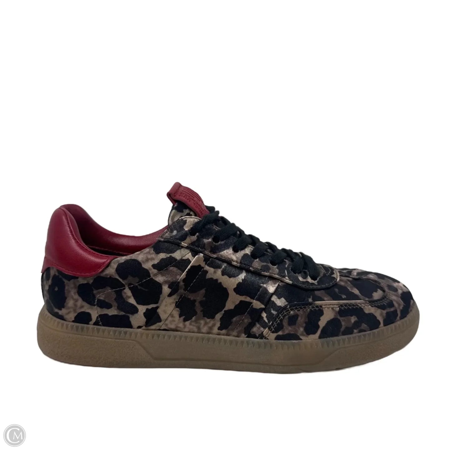 Leo Silk Trainer Shoes Flats By Kennel & Schmenger In Animal Print, Size: 7