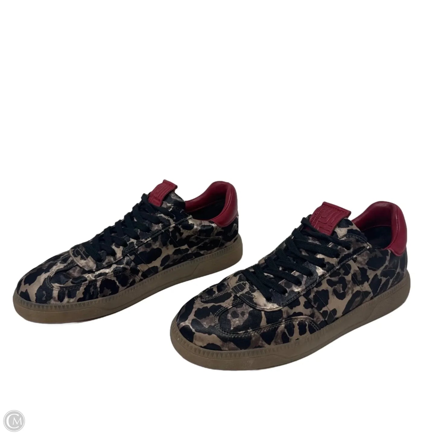 Leo Silk Trainer Shoes Flats By Kennel & Schmenger In Animal Print, Size: 7