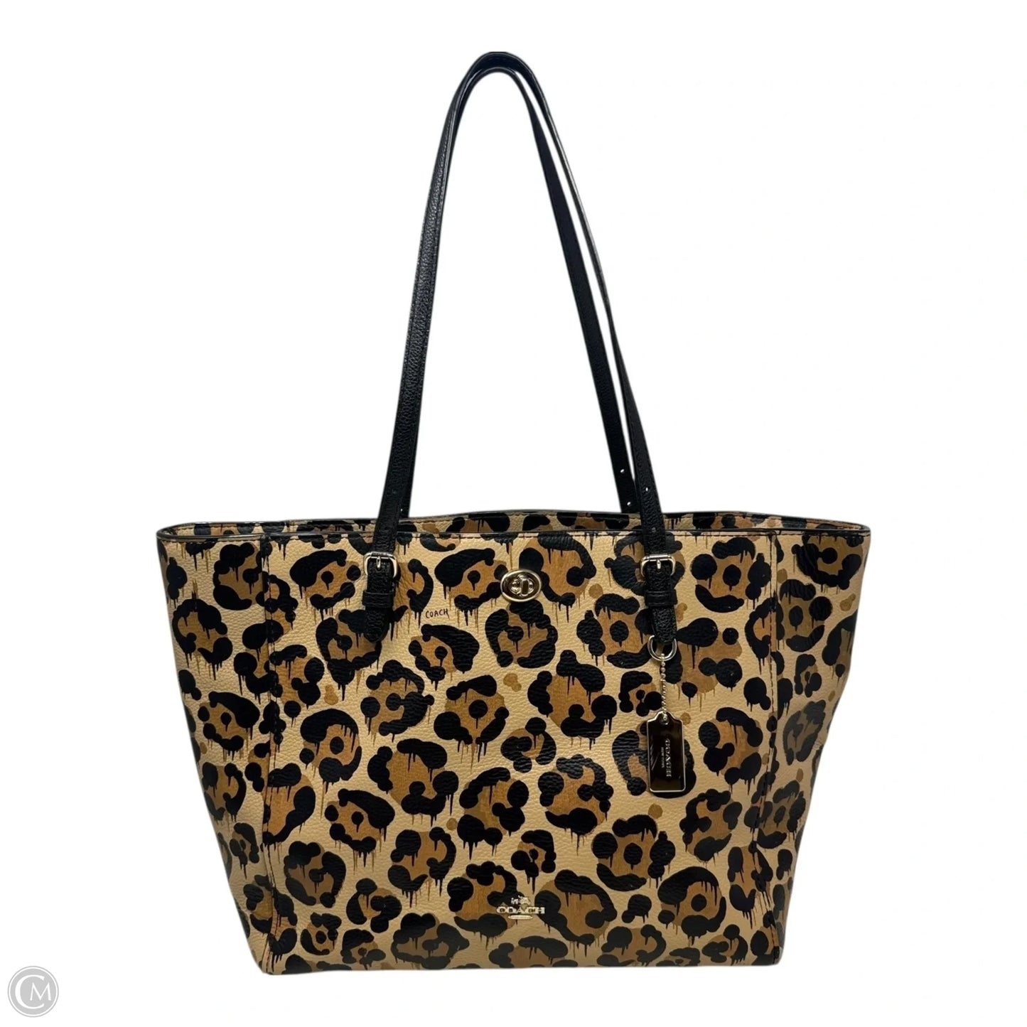 Gallery Tote Designer By Coach, Size: Large
