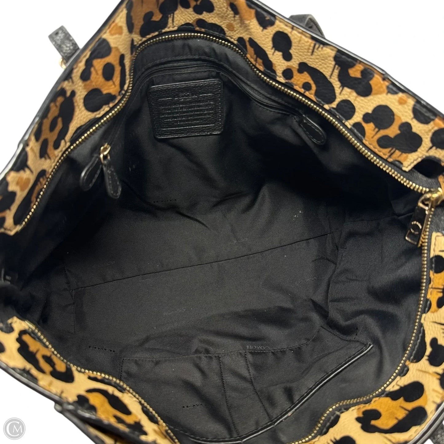 Gallery Tote Designer By Coach, Size: Large