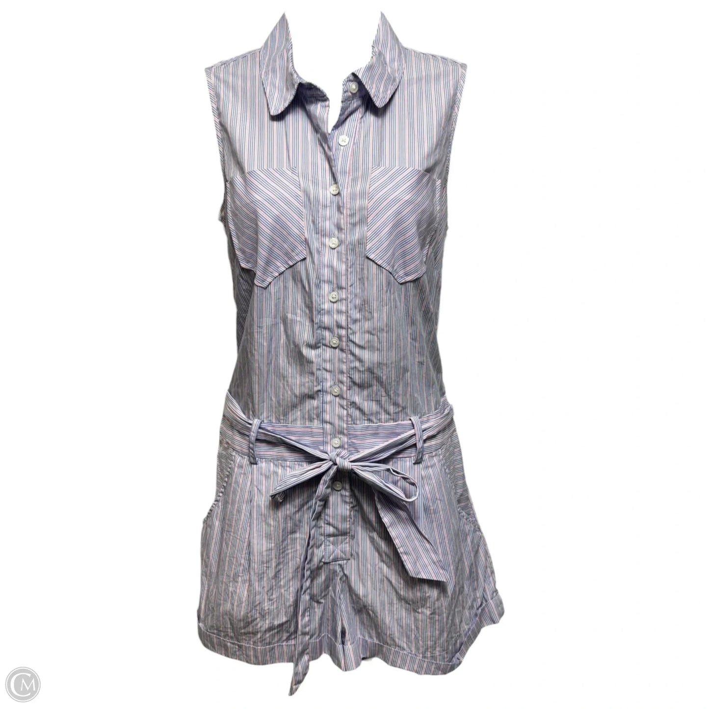 Romper Designer By Milly In Striped Pattern, Size: 0