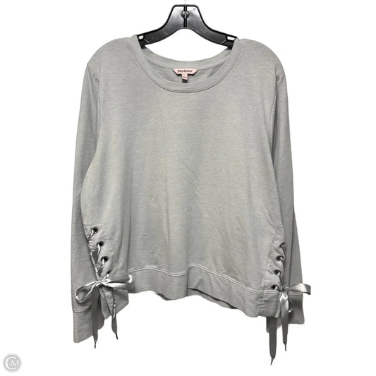 Sweatshirt By Juicy Couture In Grey, Size: Xl