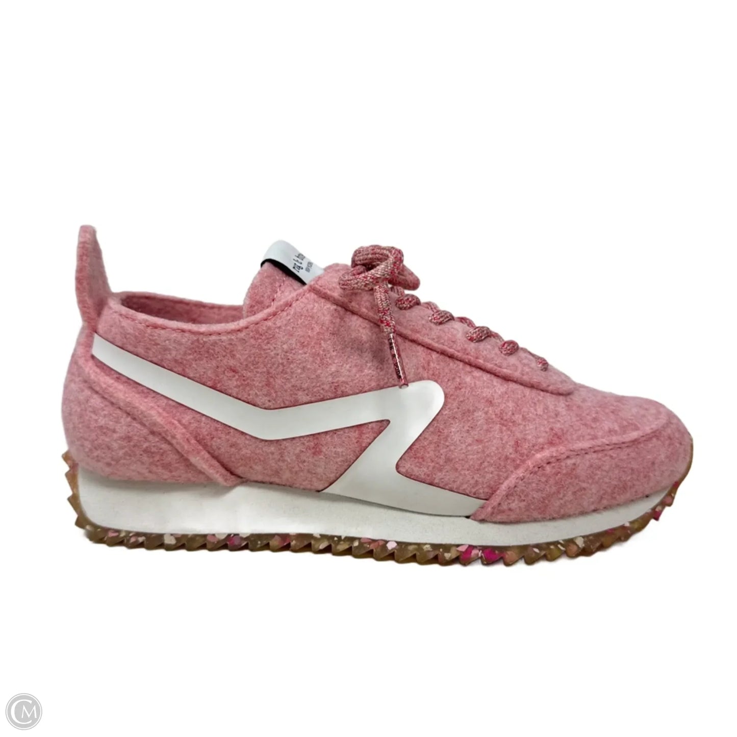 Retro Runner Shoes Sneakers By Rag And Bone In Pink & White, Size: 6 (36)