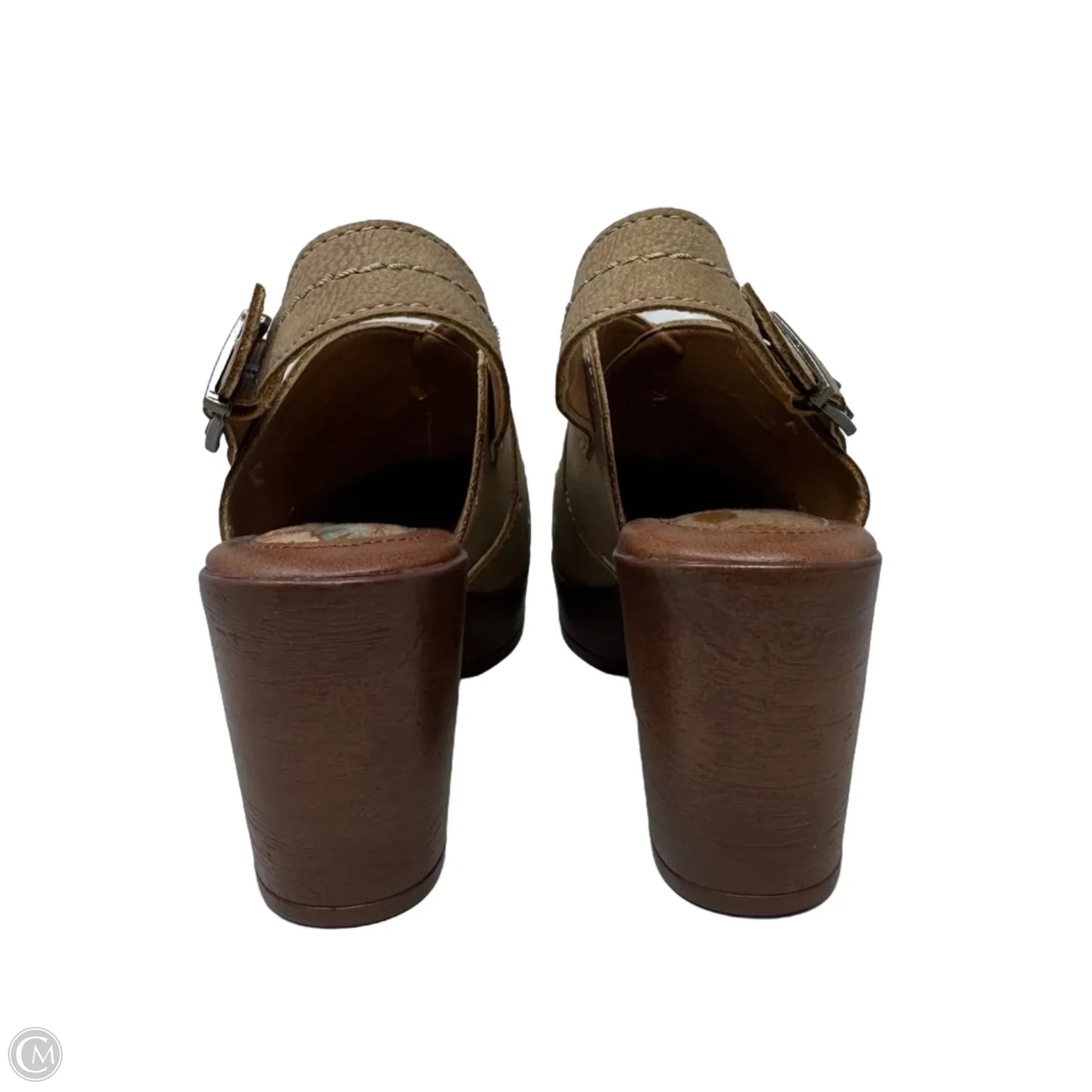 Shoes Heels Platform By Boc In Brown, Size: 7
