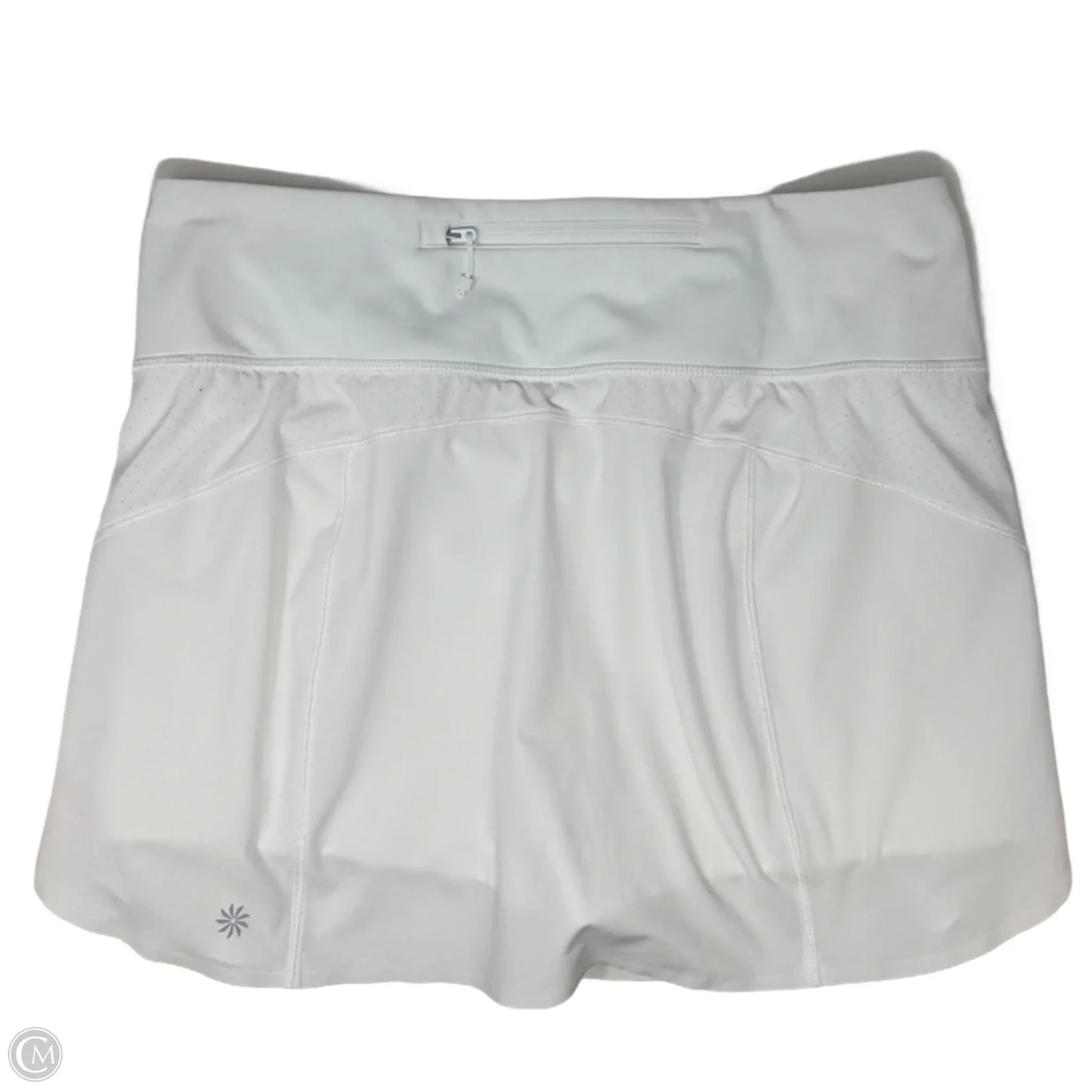 Athletic Skort By Athleta In White, Size: M
