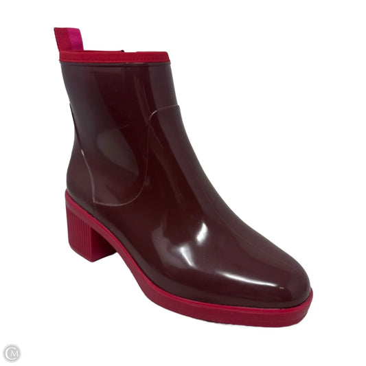 Boots Designer By Kate Spade In Red, Size: 8