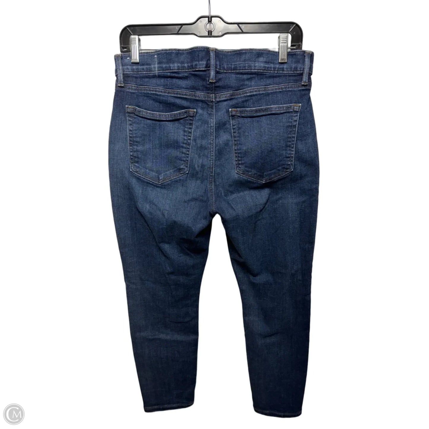 Capri Jeans By Loft In Blue Denim, Size: 12