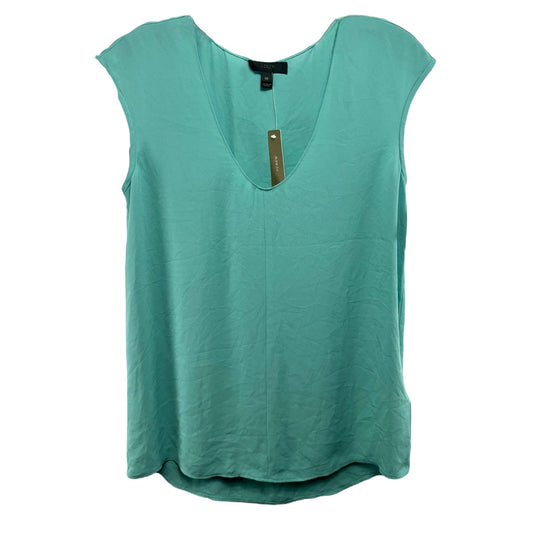 Aqua Top Sleeveless J. Crew, Size 0