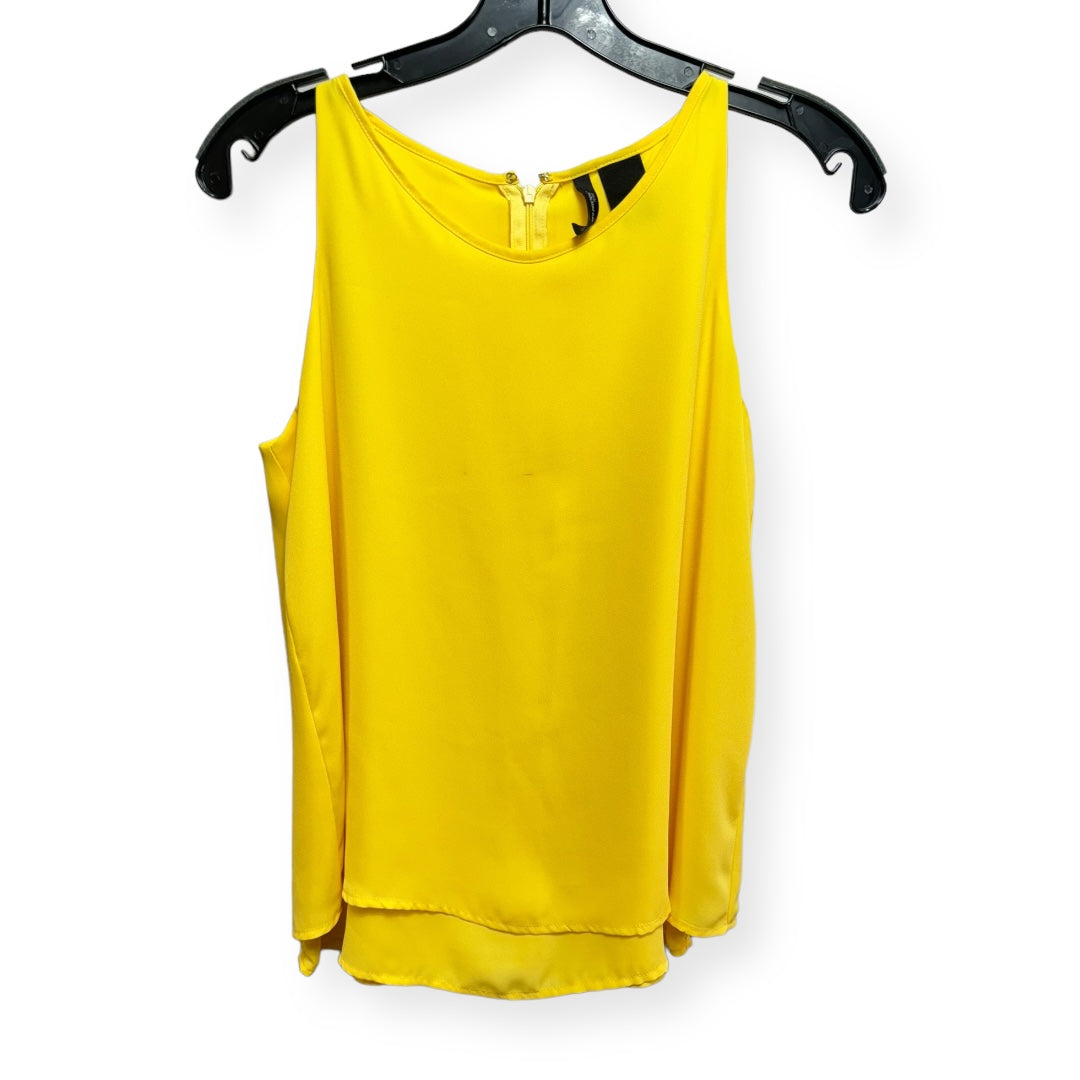 Yellow Top Sleeveless New Directions, Size Petite   S