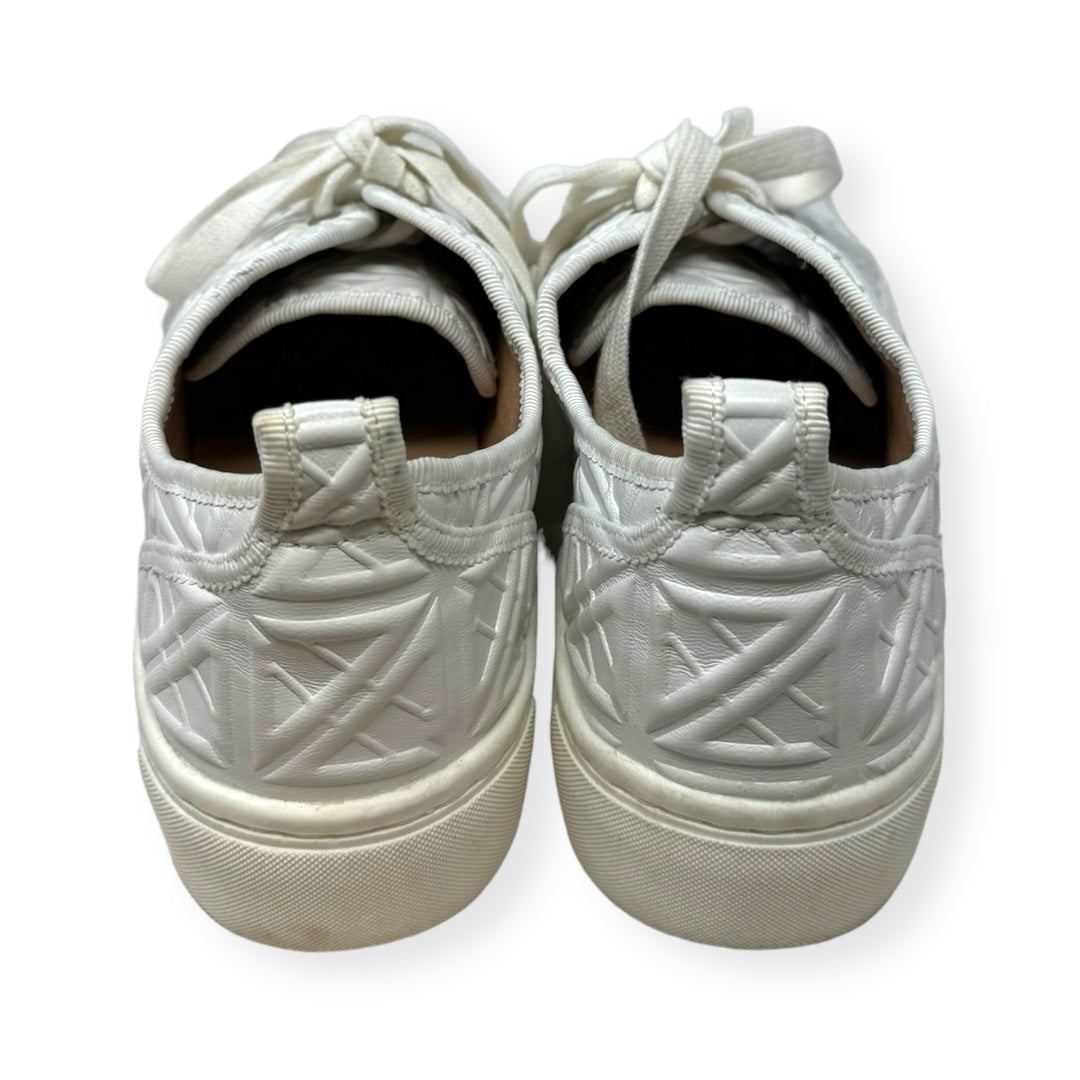 White Shoes Sneakers Antonio Melani, Size 9.5